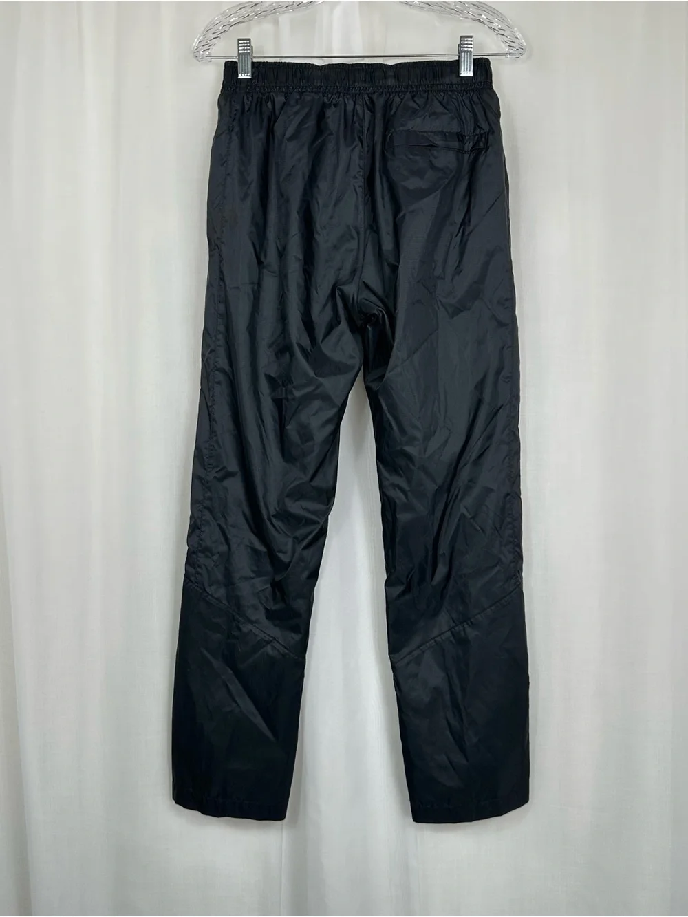 Nike Mens Sportswear Woven Track Pants Black Mesh Lined Activewear 928002-011 XS
